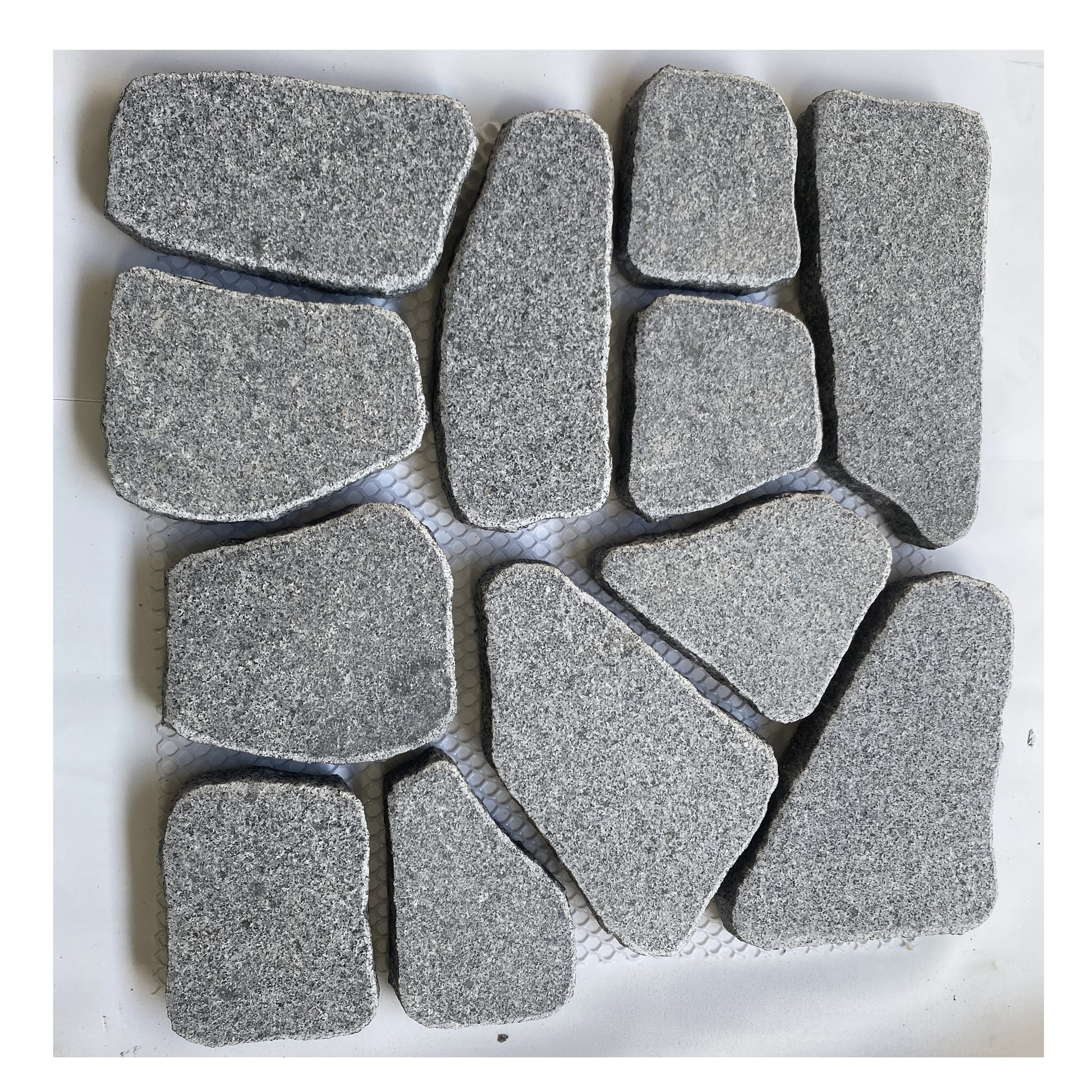 Granite Cobbles Stone Driveway Paver with Mesh Premium Quality Granite for Outdoor Living