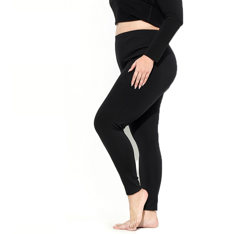 Fat MM Winter Plus Velvet Thermal Underwear Female Plus Size Underwear Thermal Panty