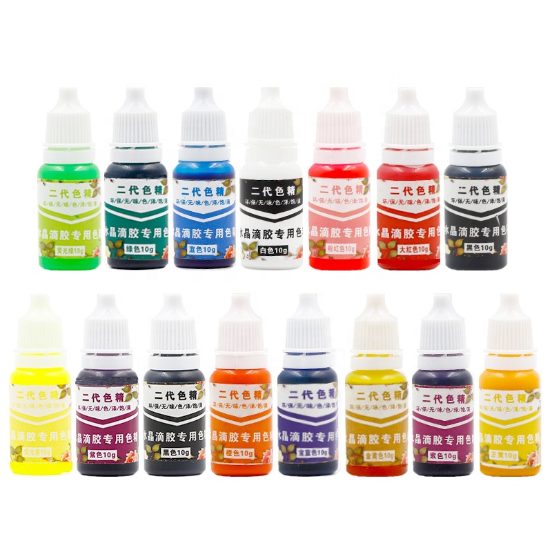 10ML Epoxy Resin Pigment UV Resin Coloring Dye Colorant Resin DIY Handmade Crafts Art Epoxy tint