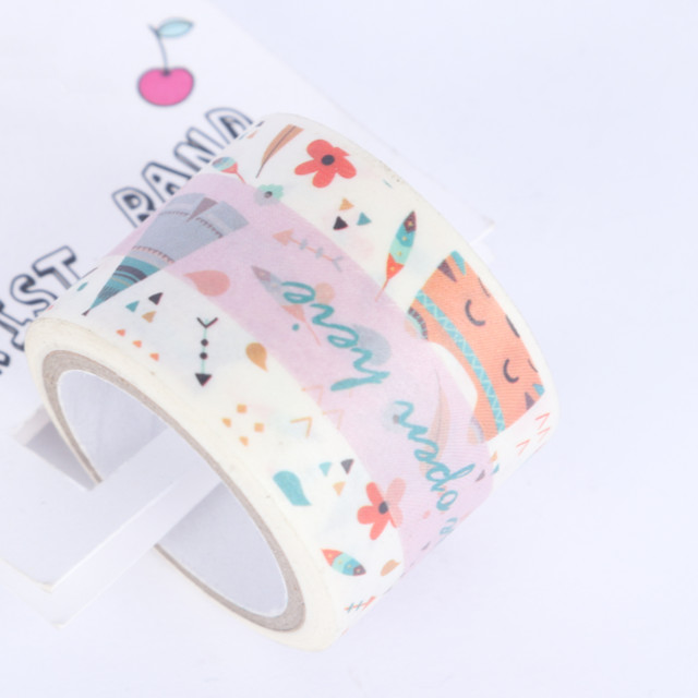High quality washi tape manufacturer Creative Scrapbooking Stationary School Supplies