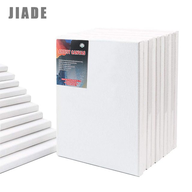 JIADE оптовая продажа заказных пустых холщовых панелей, доска для рисования, рамка для рисования, искусство, Незаконченный художник, Сосновая древесина, растягивающийся холст для рисования