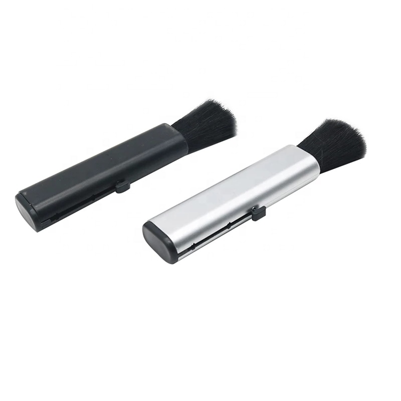 1PC Computer Keyboard Cleaning Plastic Small Soft Brush Car Conditioning Air Outlet Brush Retractable Cleaning Brush