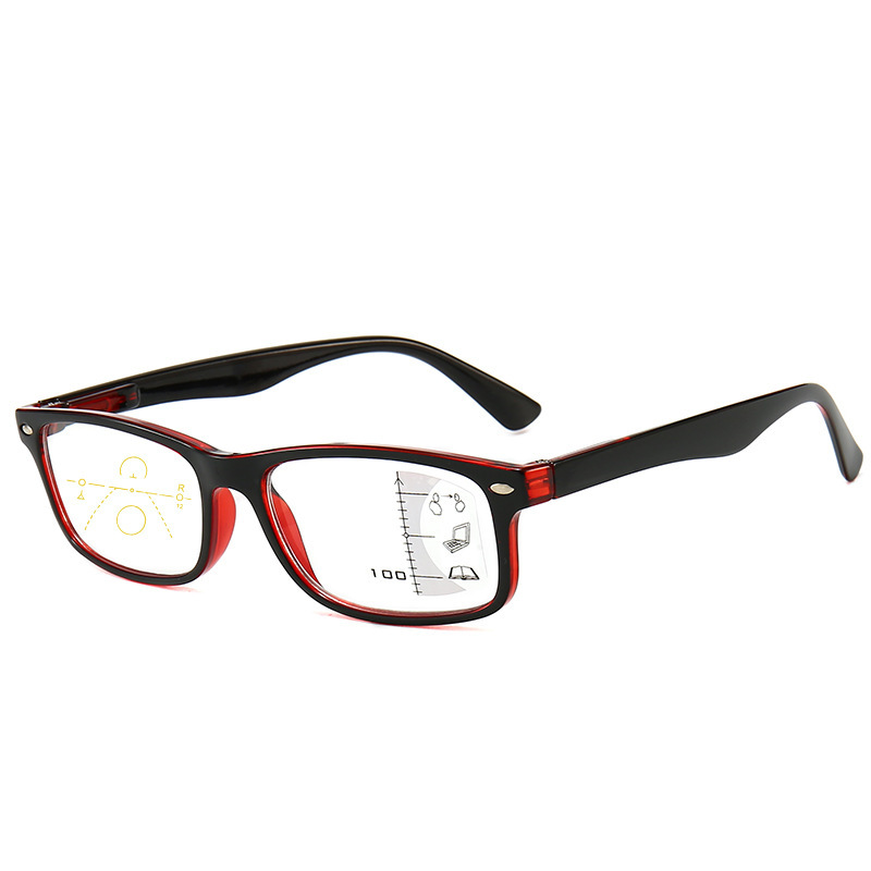 Anti Blue Ray Light Fashion Multi-purpose Unisex Progressive Multifocal Reading Glasses