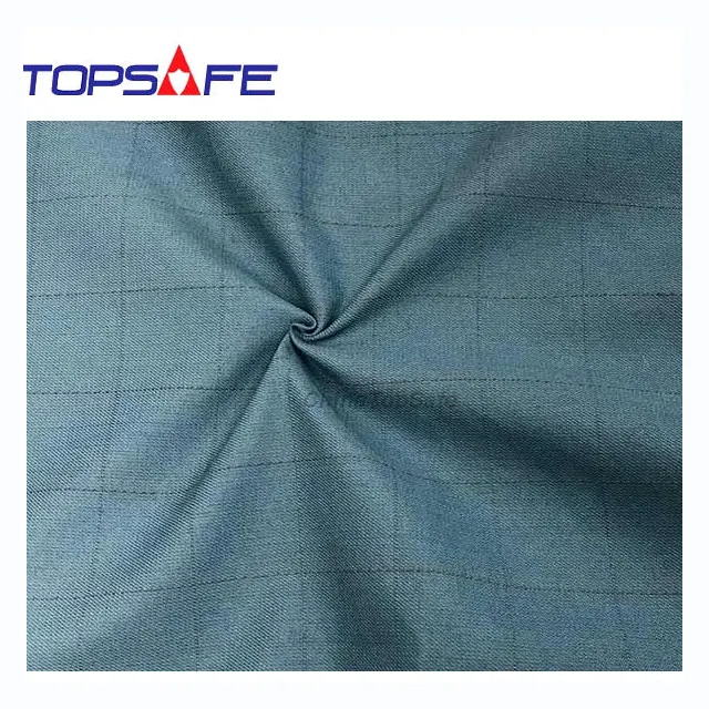 250gsm Woven water-oil sweat absorbtion repellent Aramid Modacrylic Fabric