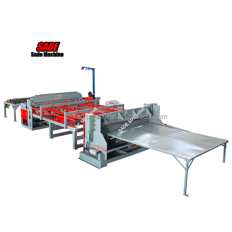 Full automatic line for the production of welded wire mesh machine
