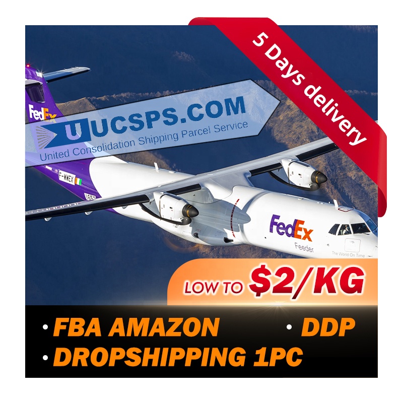 2023 самые дешевые тарифы логистика Fedex Air дропшиппинг агент B2B из чжэцзяна Китай в Европу DDP