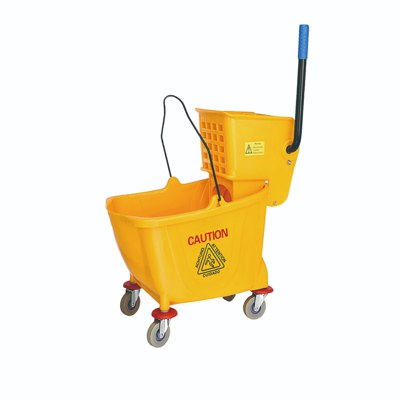 Factory Hot Sale plastic floor cleaning side press mop wringer cleaning mop floor cleaning