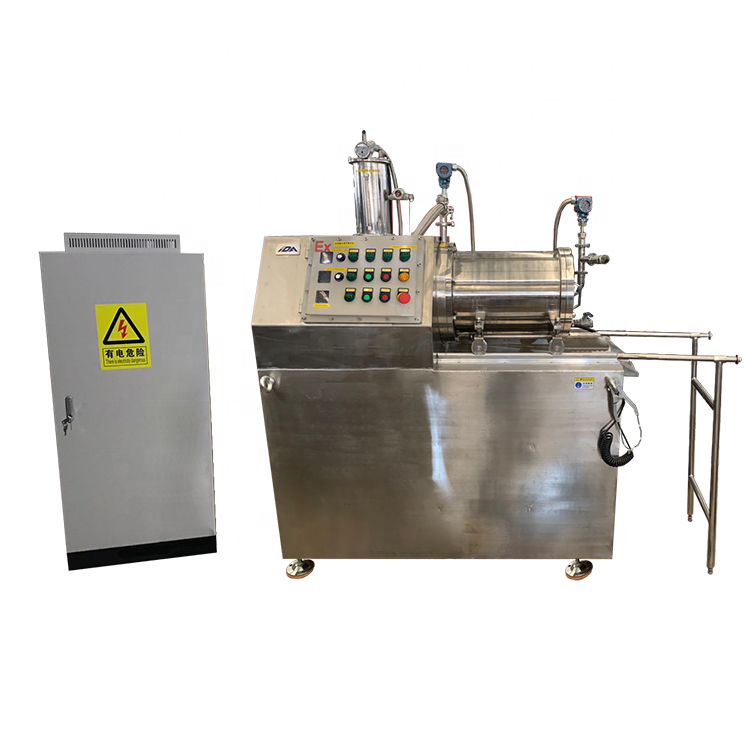 50L disc type Bead Mill   sand mill   for solvent based paint production disc sand mill