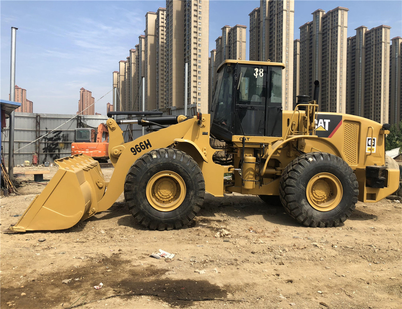 Фронтальный погрузчик Caterpillar 966H, б/у, CAT 966, фронтальный погрузчик