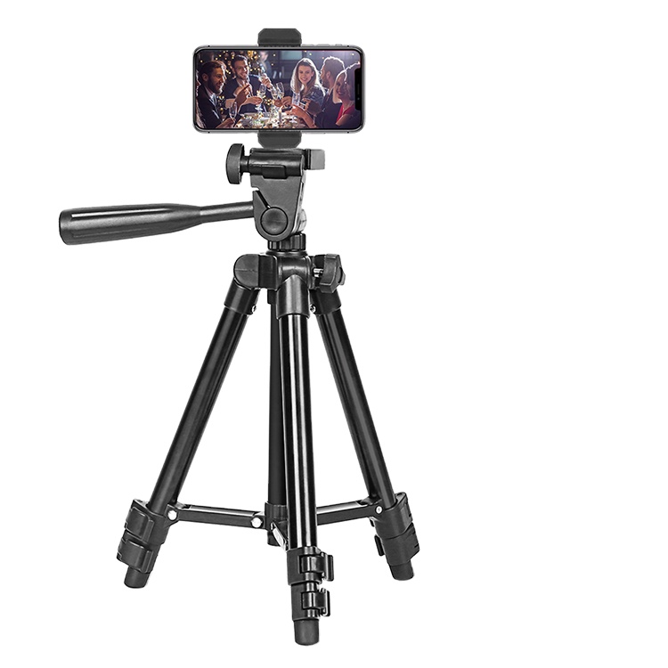 '2021 adjustament Light Weight Portable Folding Camera Tripod for DSLR Universal Phone holder tripod