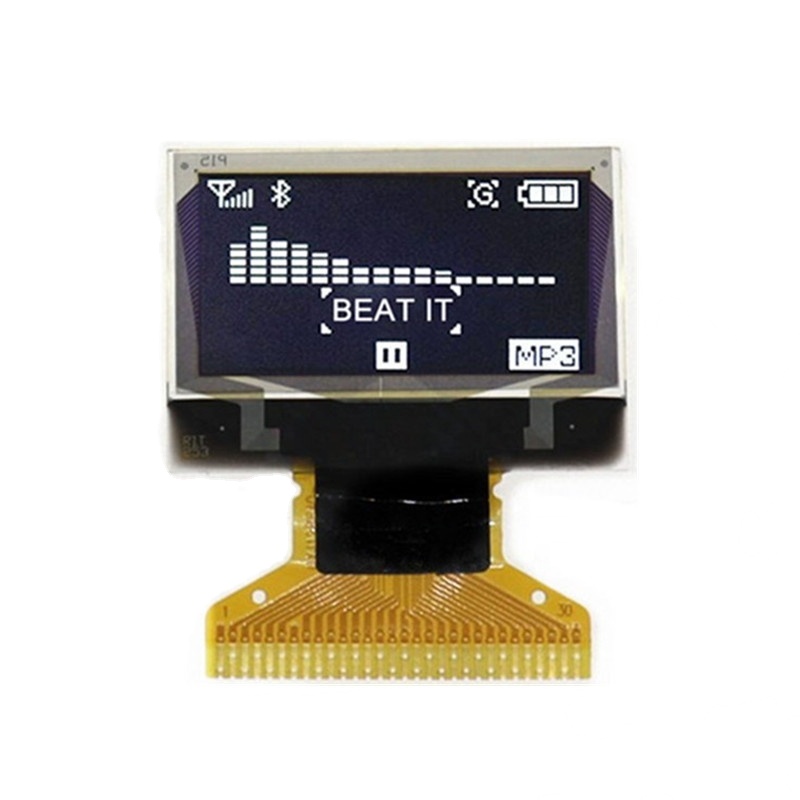 128x64 Разрешение 0,96 дюймов OLED дисплей с 30p IC SSD1306 0,96 oled