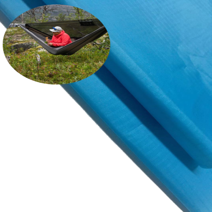 Высокая прочность 10d 15d 20d tissu silnylon ripstop Сверхлегкий силиконовый нейлоновый гамак с покрытием из тафты ткань прозрачная