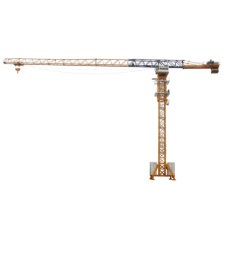 China Hydraulic Flat Top Tower Crane 16T Capacity 62.8M working Height STC7528P