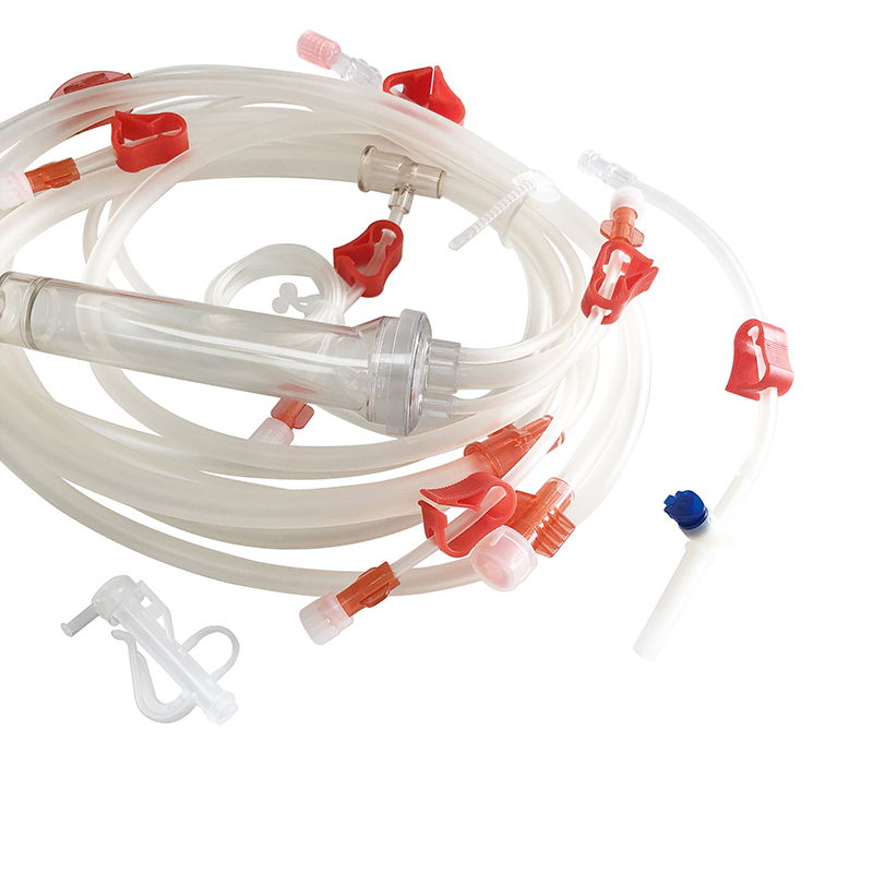 Best Selling Universal Blue Red Arterial And Venous Blood Line Hemodialysis Blood Tubing Set