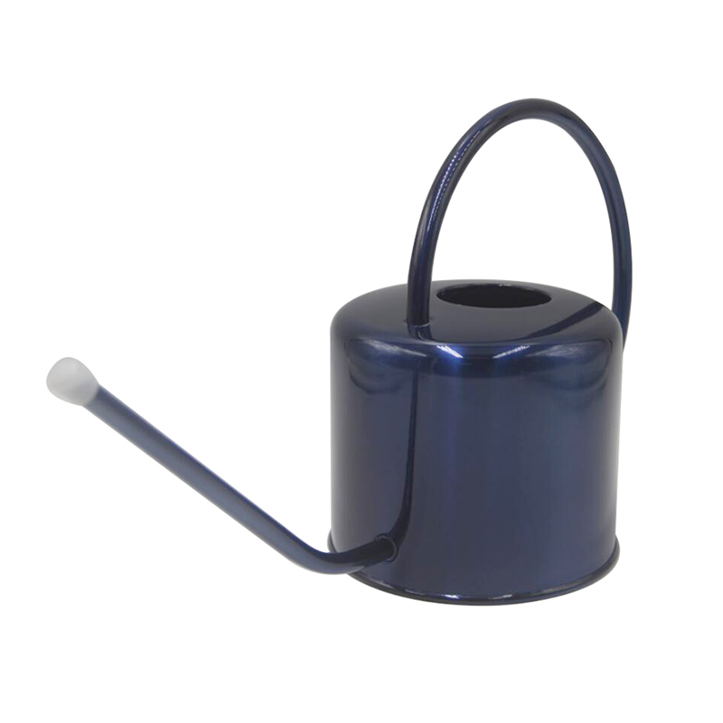 Wholesale customized multi-color Stainless Steel Black Gold 1.3L Long Spout Watering Can