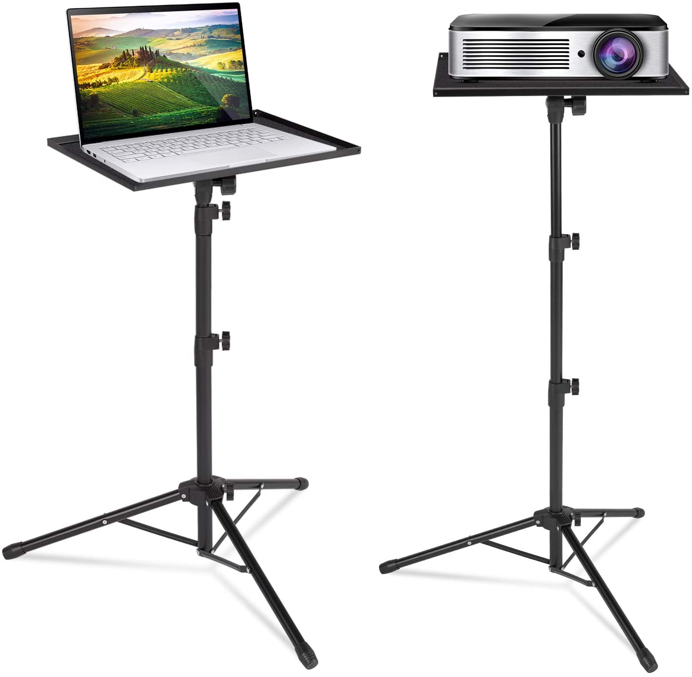 universal Metal adjustable laptop projector tripod stand 18 to 47inch