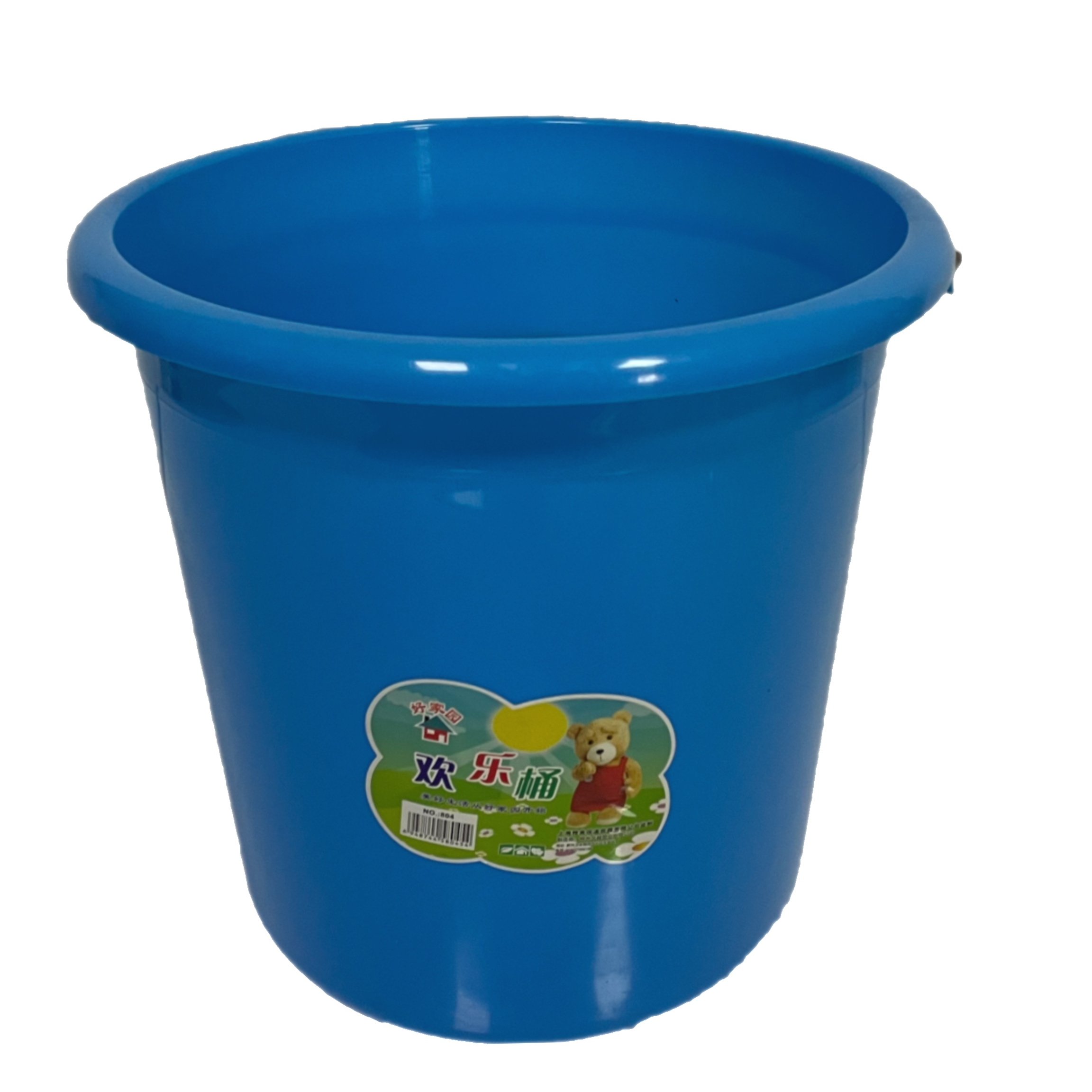 Large plastic water storage bucket manufacturing and wholesale