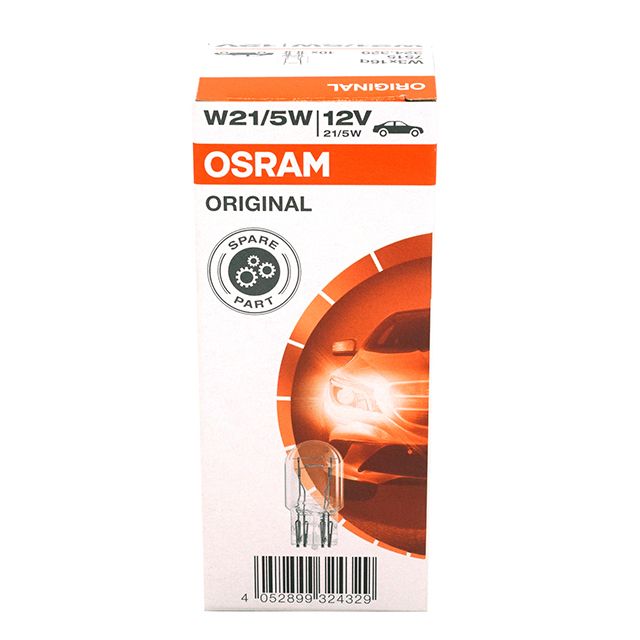 Промо-акция! Лампа Ксеноновая Osram 7515 T20 12V W21/5 Вт E1 сигнальная лампа