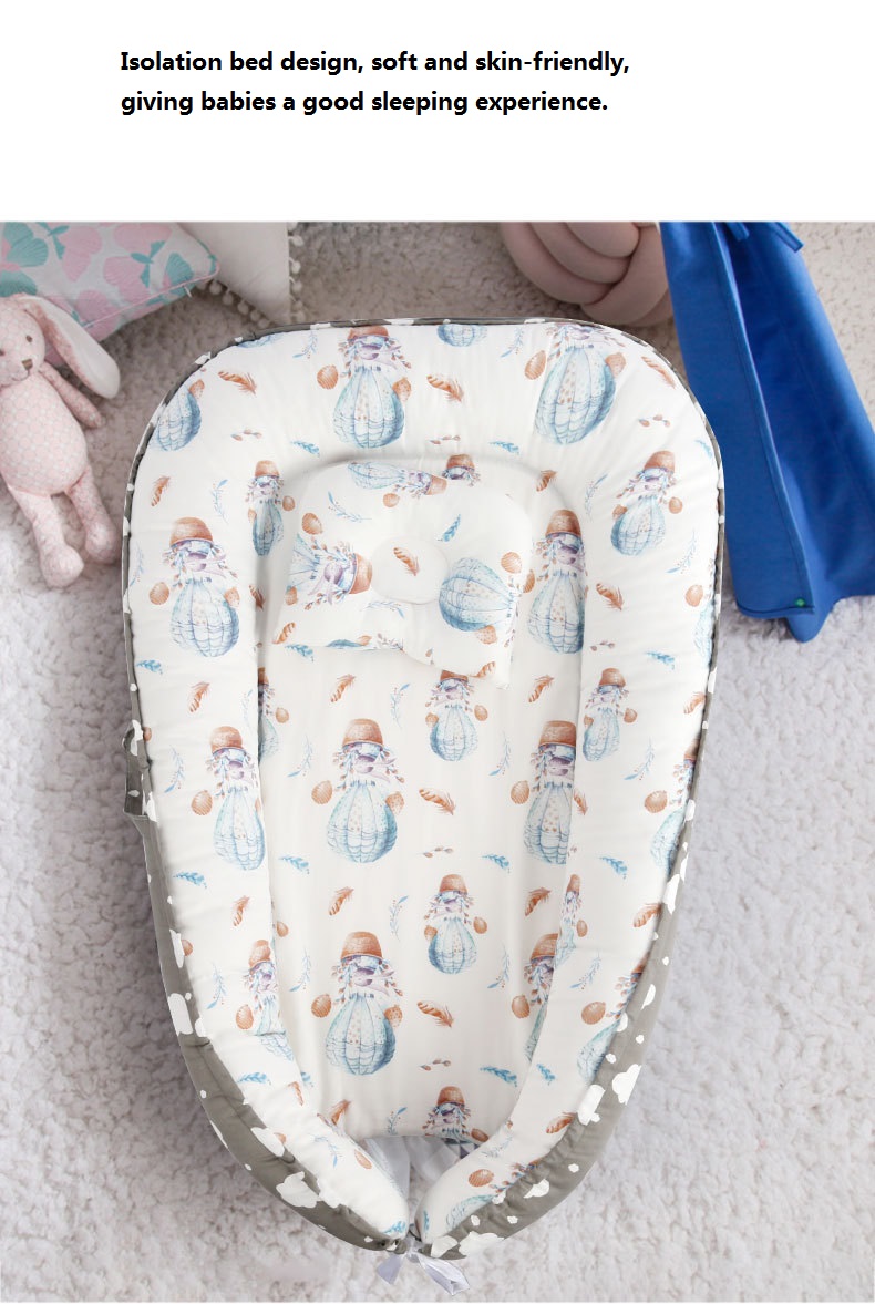 Baby Nest Baby Nest Bed Baby Lounger Soft Lightweight Crib comforter Sleeping Nest