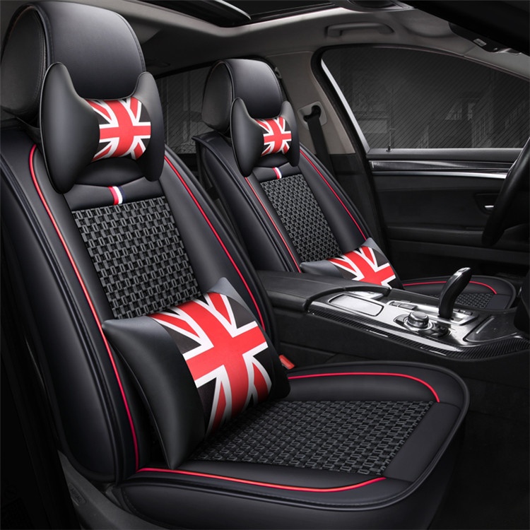 Nice Prices China Full Set Luxury Auto Seat Covers Four Seasons Universal Leather Car Seats Cover