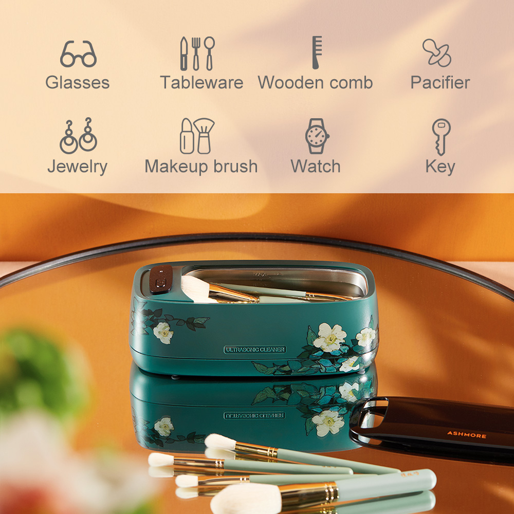 ASHMORE Magnasonic Professional Ultrasonic Jewelry Cleaner with Digital Timer for Eyeglasses  Rings  Coins jewellery Cleaner