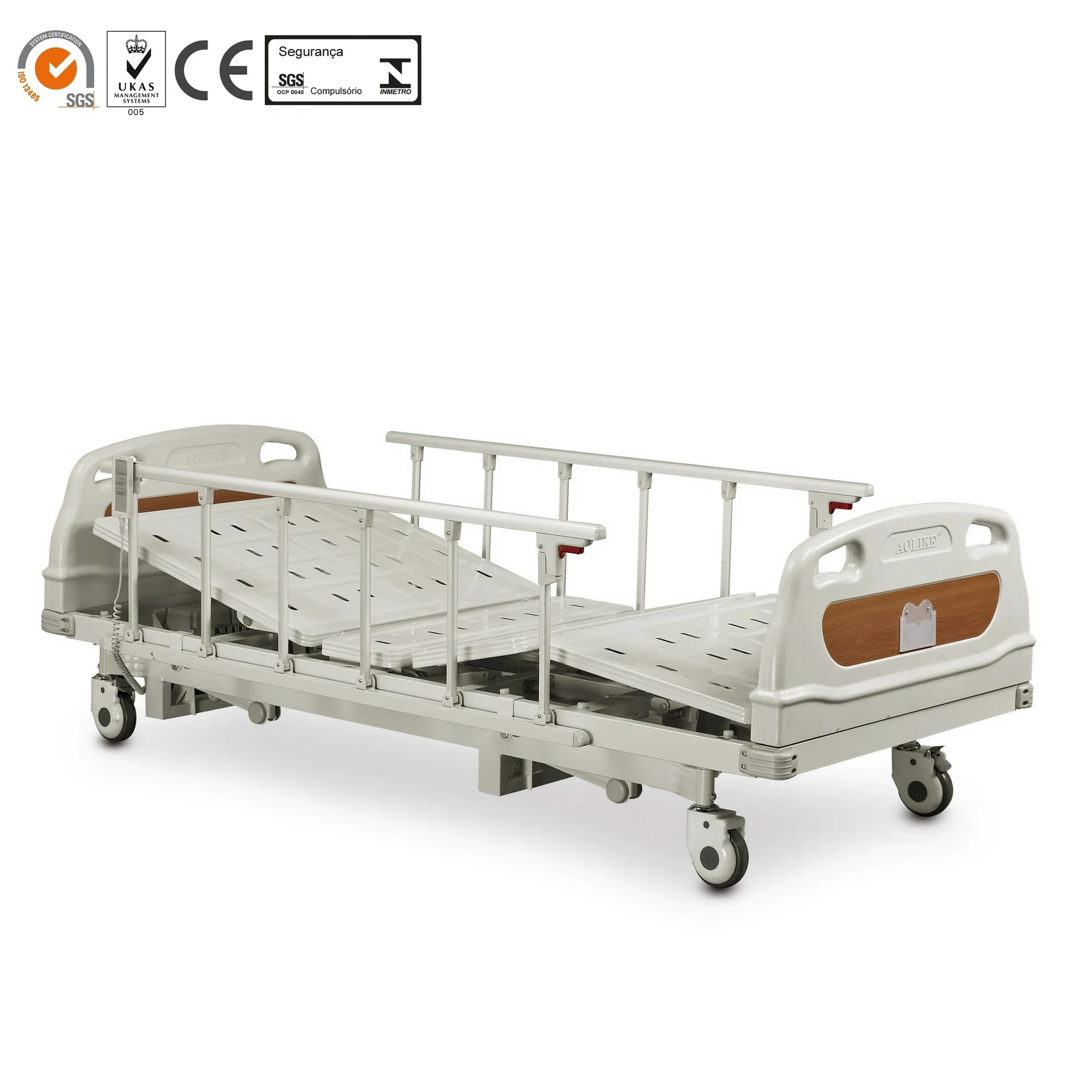 Сертифицировано CE,SFDA, трехфункциональная электрическая Больничная кровать из металла с очень низкой высотой, 1 год, бесплатные запасные части, 3 функции