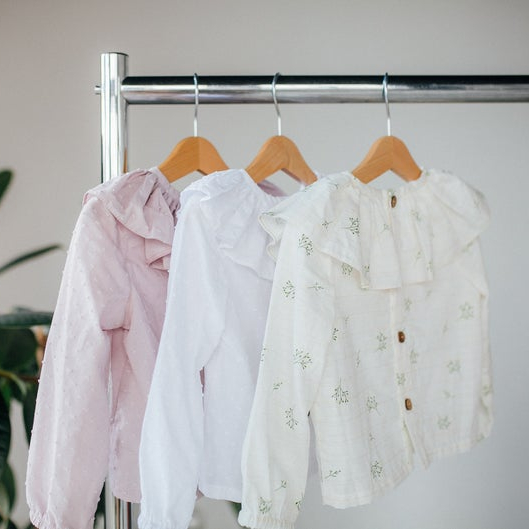 Toddler white girls shirt long sleeve baby girl clothes spring clothes for toddler girls