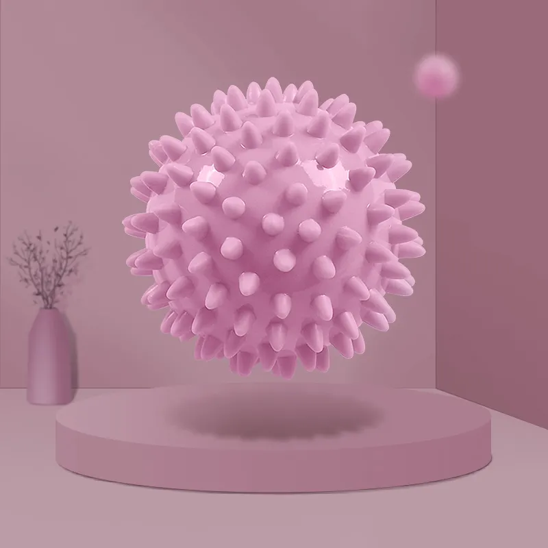 hot selling fitness body building gym spiky pvc ball massager
