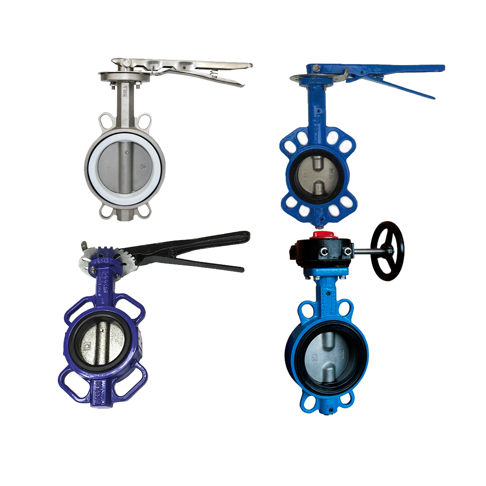dn 50 carbon steel body inox disc butterfly valve