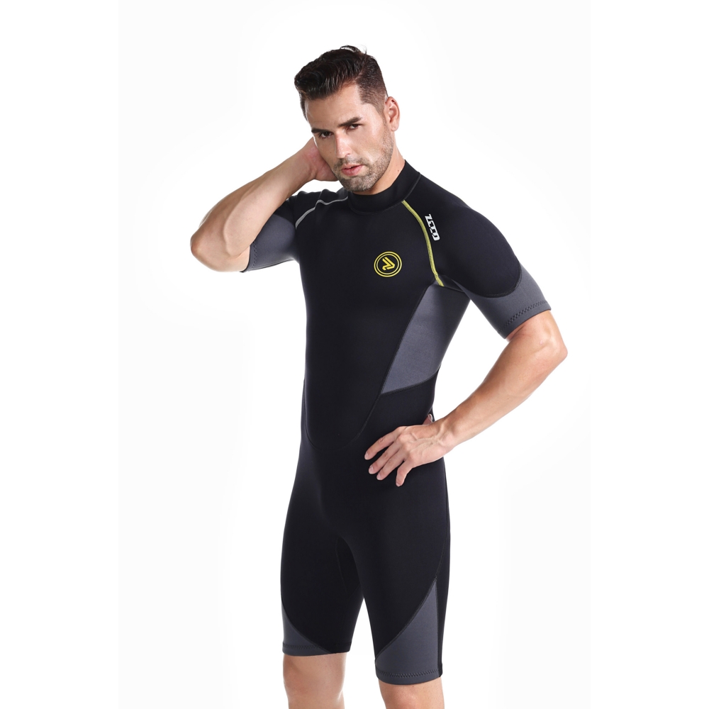High Quality Back Zip Full Body 1.5mm Diving Wetsuit Men Ultra Stretch Neoprene Wetsuit Swimsuit