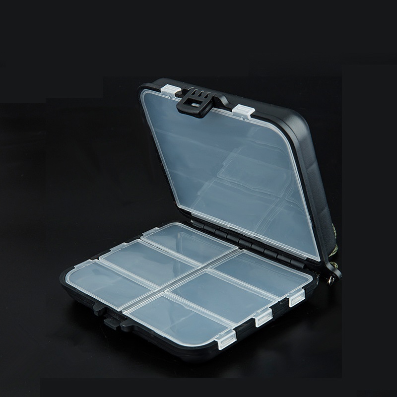 Fishing Accessories Box 2 Sizes Multi Grid Storage Box Detachable Multi-function Fishing Lure Tackle Box