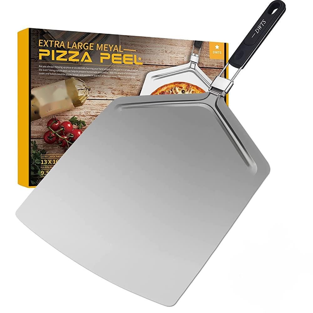 Foldable turning pizza peel aluminum Paddle for pizza oven