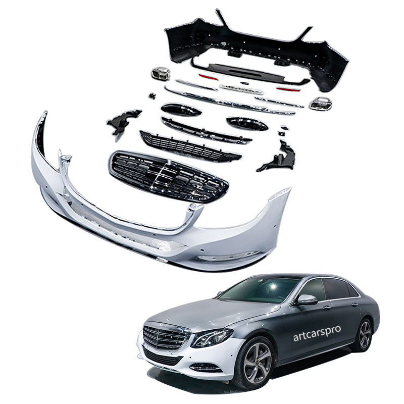 Для Mercedes Benz автомобильные запчасти W213 Комплект кузова Тип E M с выхлопными наконечниками автомобильные бамперы