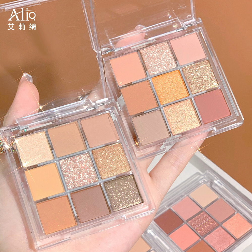 СТМ Косметика 9 видов цветов Beauty Glazed тени для век Палитра изготовленный на заказ ваш бренд высокий пигмент Красочные Тени для век