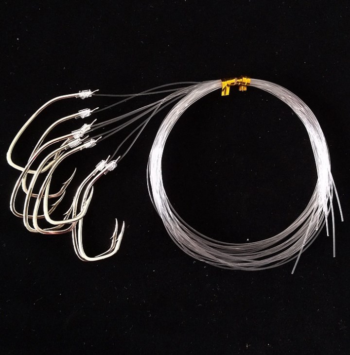 High carbon steel 16-28# String Barbed Hooks Pesca Tackle Accessories Tyed Fishing Hooks