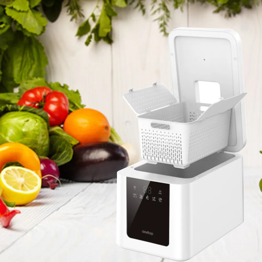 Household fruit and vegetable detoxification disinfection de frutas machine multi-functional vegetable cleaning machine