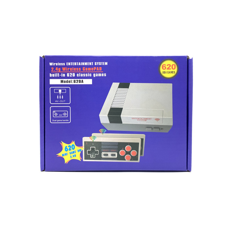 Портативная игровая консоль PSP беспроводной 620 Ретро видео игры NES консоль с 2 контроллерами ручной игры для детей и взрослых