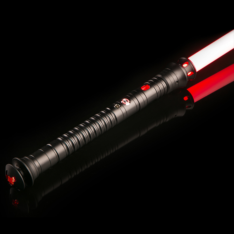 Yanqingsaber металлические игрушки, rgb световой меч с подсветкой, звуком, бластером, вспышкой на столкновении, световой меч джедая, Sith, косплей, меч, игрушки