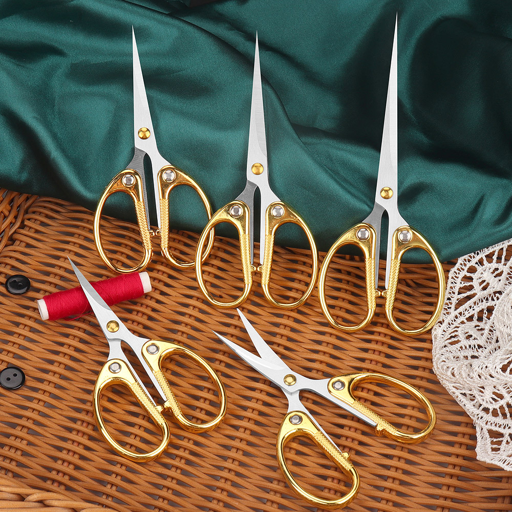Professional Sewing Tailor's Scissors For Fabric Needlework Cutting Scissors Dressmaker Shears Stainless Steel Scissors