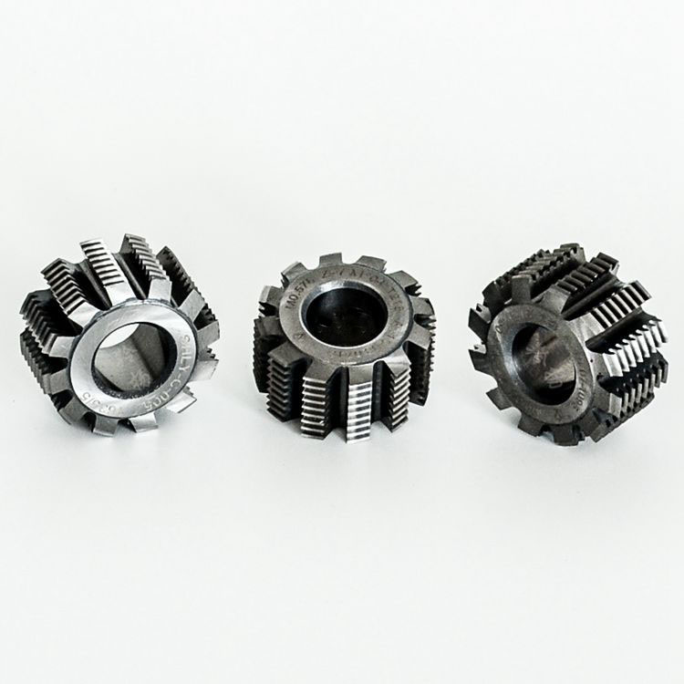 hss gear hobbing cutter Topping Gear Hob Insert type and solid type