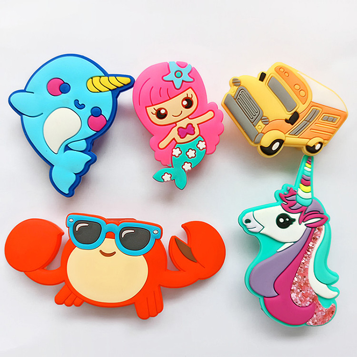 cheap custom logo pvc rubber plastic cartoon kids sharpener for pencil