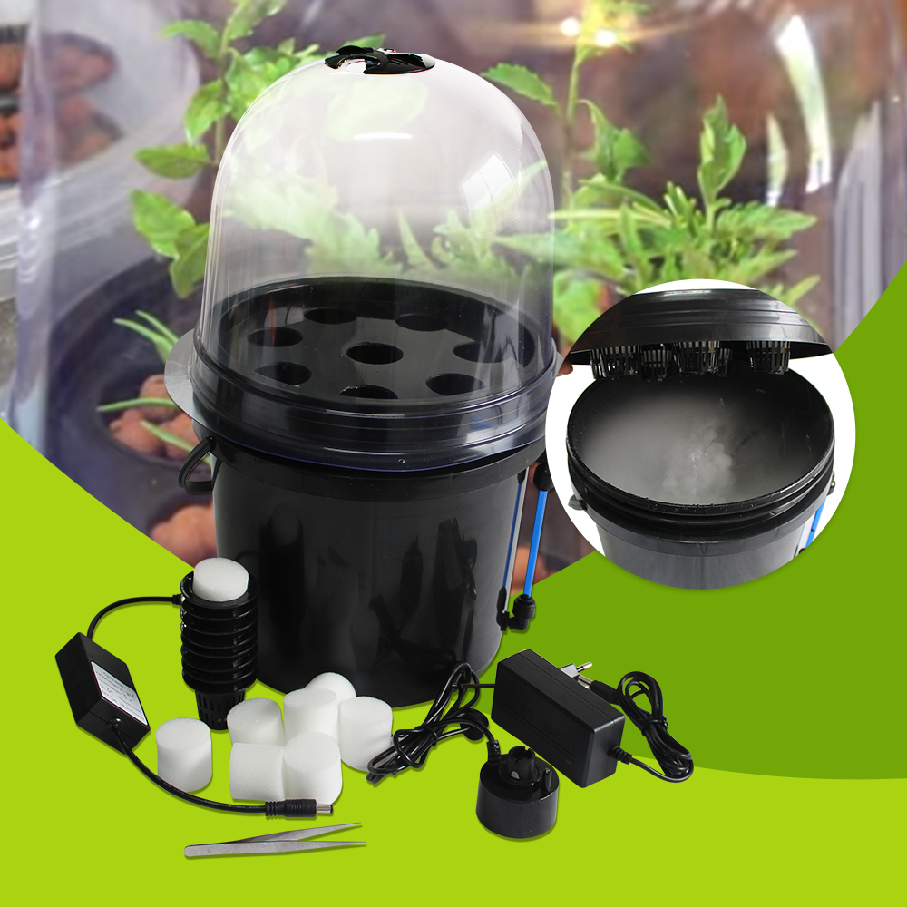 Контейнер для гидропоники Aero pot 8 net cup, аэропонное ведро с циклом таймера, Детский горшок. Бесмасляная культура