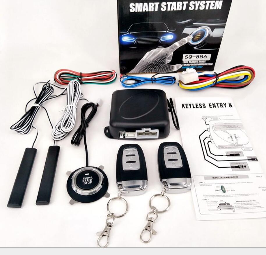 Spy Universal Bt App One Way Remote Control Smart Key Orginal Auto Security Car Alarm System