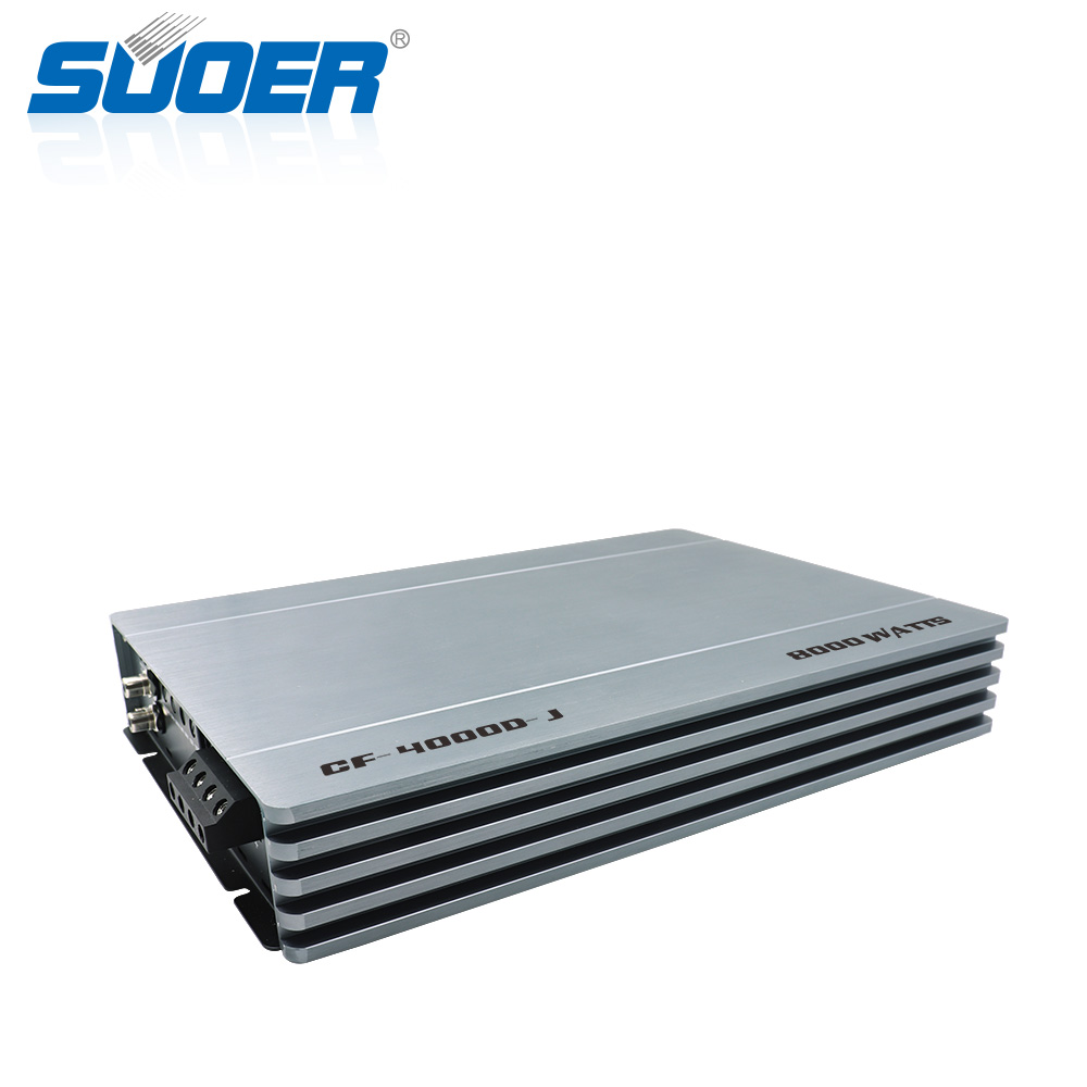Suoer CF-4000D-J 8000 Вт, моноблочный канал, автомобильный усилитель dudio class D 8000 Вт