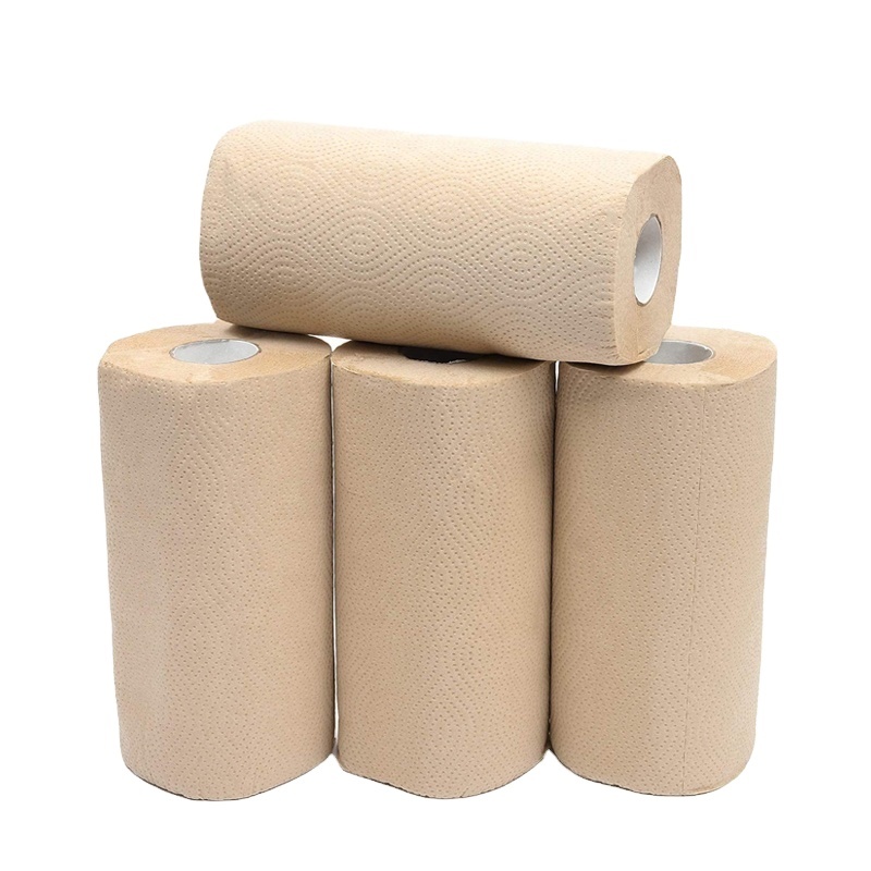Wholesales Eco Friendly Quick Dry Reusable Bamboo Kitchen Towels Heavy Duty Kitchen Cleaning Cloths Bamboo Paper Towels