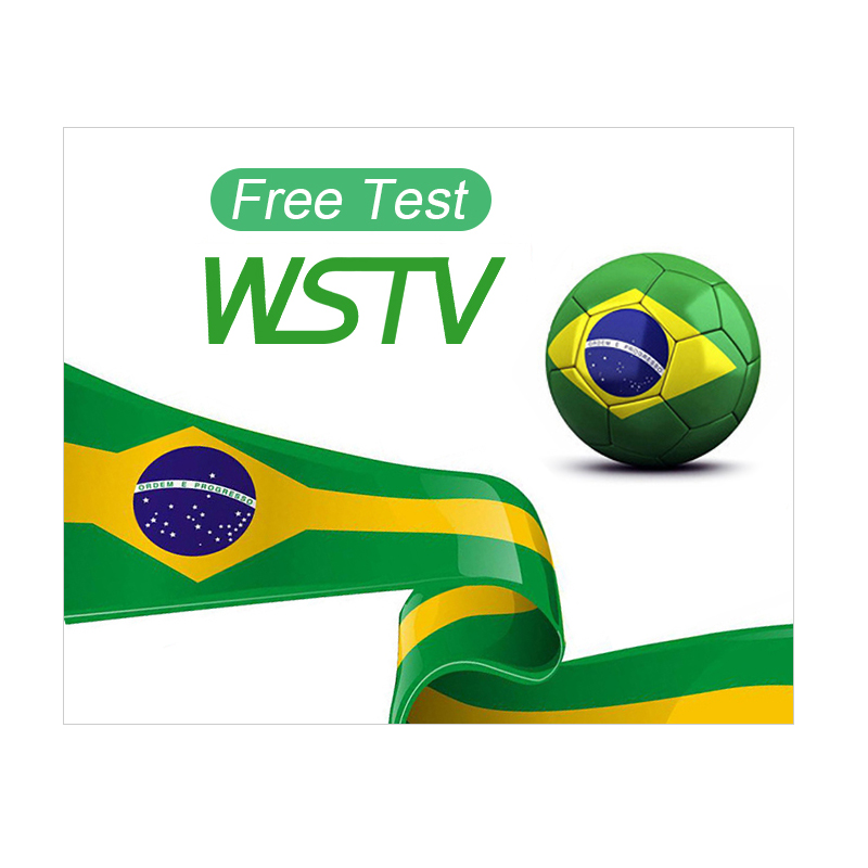 WSTV IPTV 500+ Brasil VOD Free VIP Sports 1080P Suscripcion Reseller M3U Adriod IPTV Subscription Iptv Free M3U Suscripcion