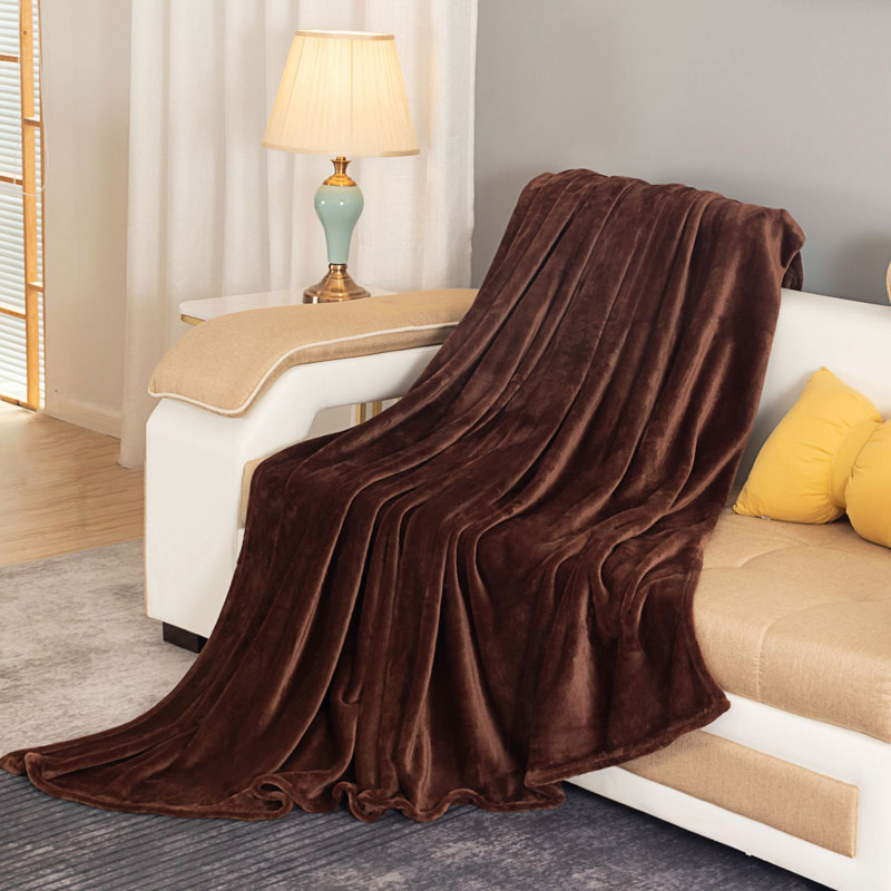 blankets wholesale Double-Sided Super Soft large flannel velvet plush blanket fuzzy soft blanket
