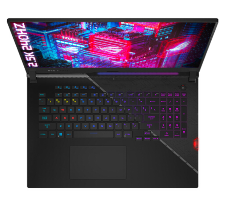 ROG stranglehold 6 Plus 12th поколения Intel Core 17,3 "блокнот (i9-12900H жидкое золото теплопроводной 16G 1 ТБ RTX3070Ti 150W)