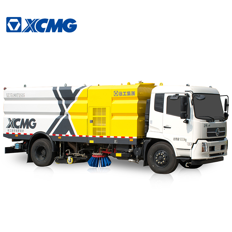 XCMG Official Sweeping Truck XZJ5160TXSD5 8 Ton Vacuum Road Sweeper Truck