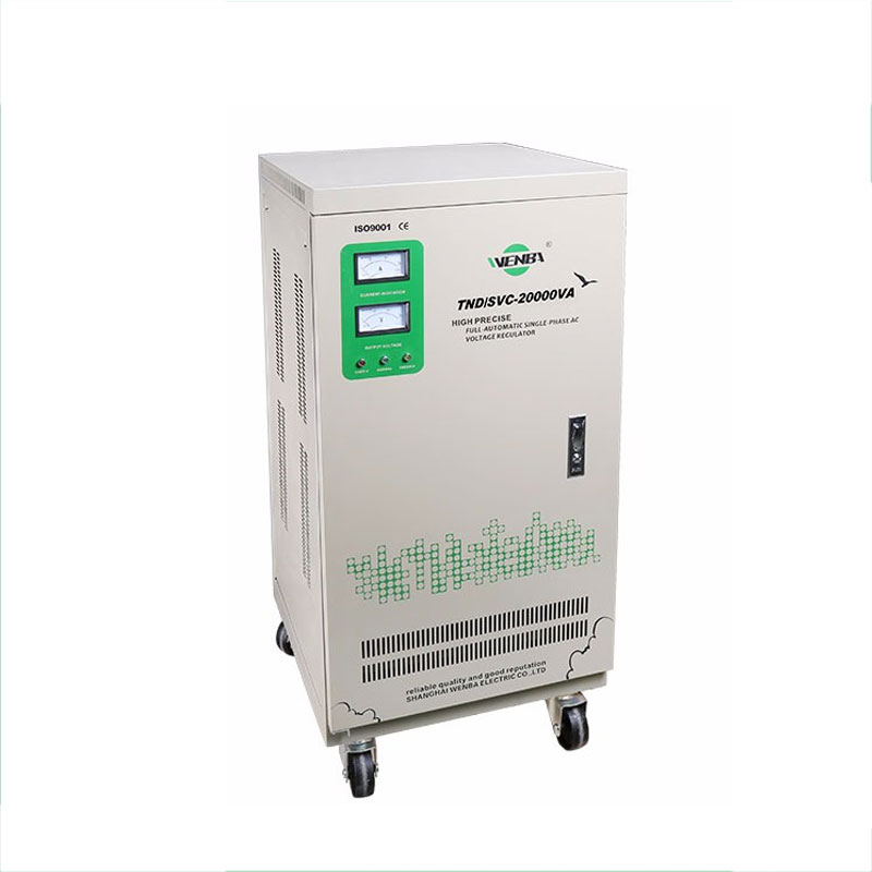 WENBA 20KVA AC Автоматический однофазный стабилизатор напряжения для небольшого льдогенератора